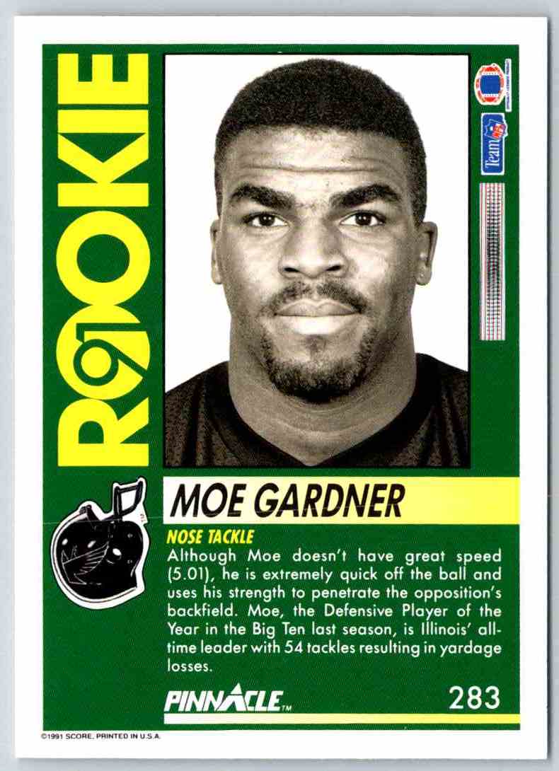 1991 Pinnacle Moe Gardner