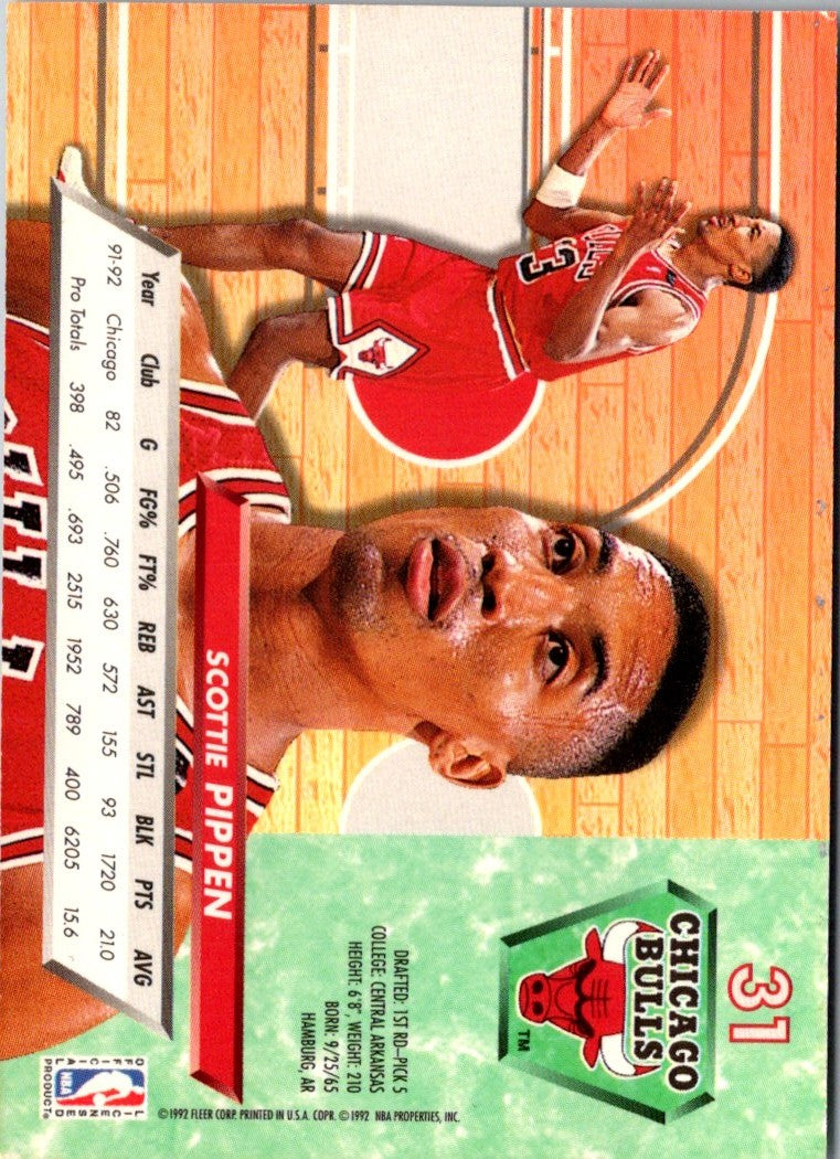 1992 Ultra Scottie Pippen