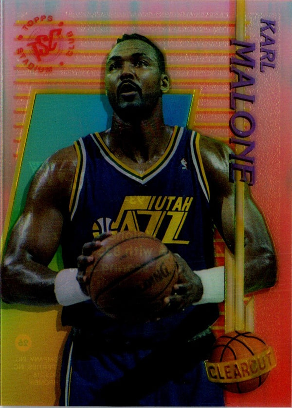 1994 Stadium Club Clear Cut Karl Malone #26