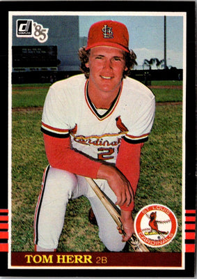 1985 Donruss Tom Herr #425