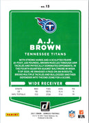 2021 Donruss Press Proof Blue A.J. Brown