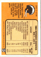 1985 Fleer Team Action Ready to Be Swallowed Up (Defense) #71