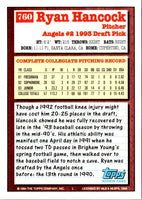 1994 Topps Ryan Hancock #760 Rookie