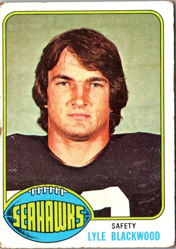 1976 Topps Lyle Blackwood #347 Rookie