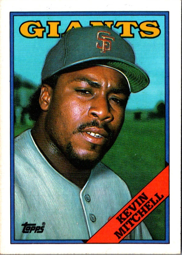 1988 Topps Kevin Mitchell #497