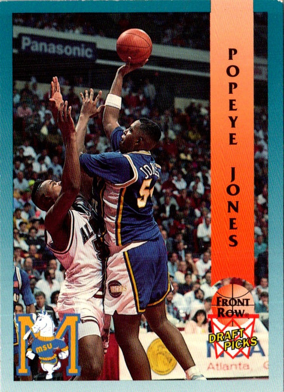 1992 Front Row Draft Picks Popeye Jones #35