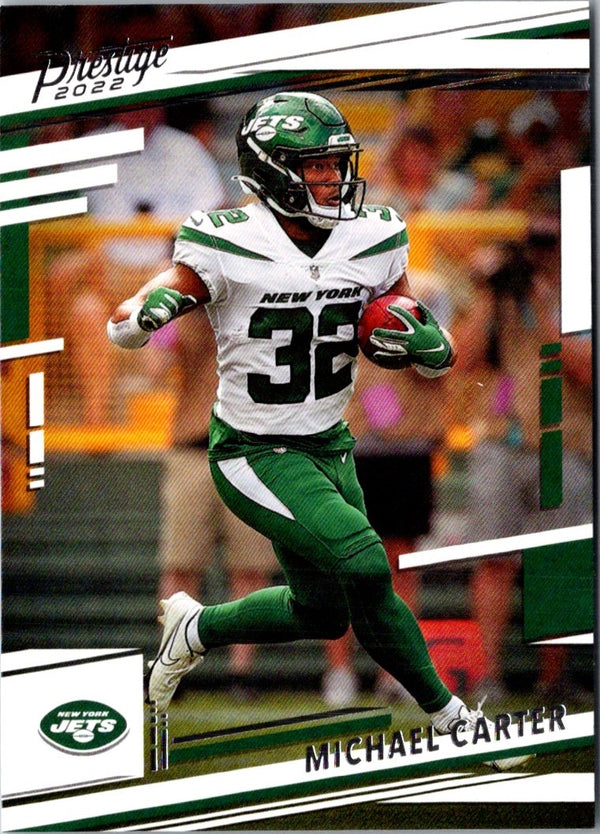 2022 Panini Prizm Green Michael Carter #226