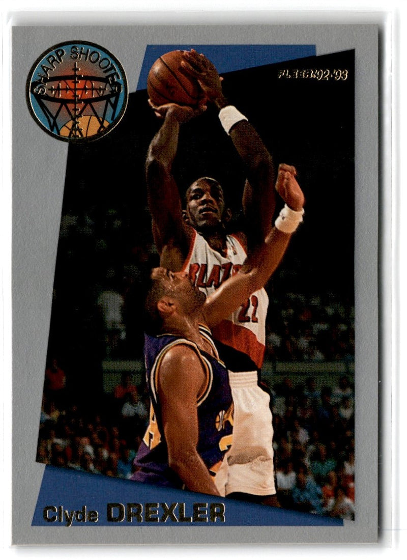 1993 Fleer Clyde Drexler Career Highlights Clyde Drexler