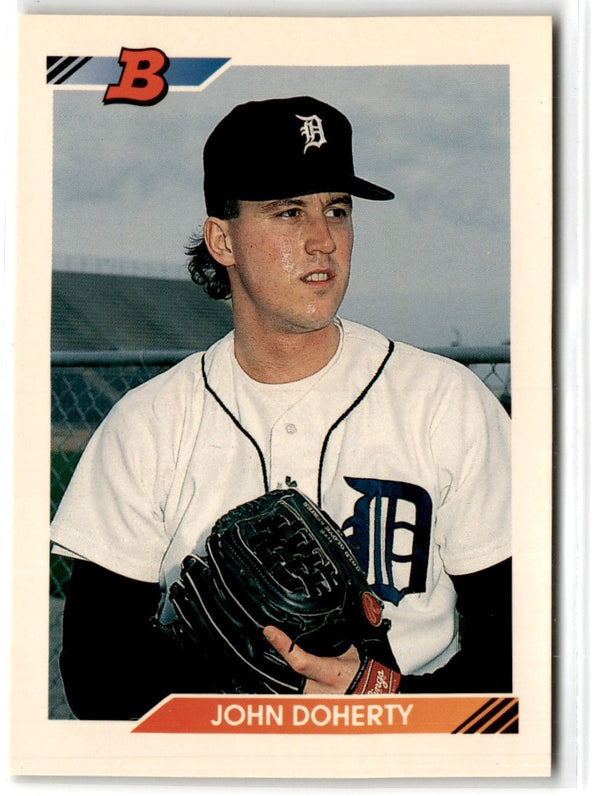 1992 Bowman John Doherty #518 Rookie