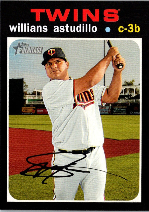 2020 Topps Heritage Willians Astudillo #120