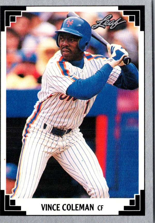 1991 Star Silver Vince Coleman #6