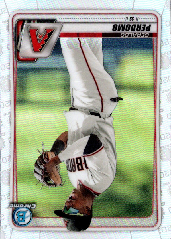 2020 Bowman Draft Chrome Geraldo Perdomo #BD-89