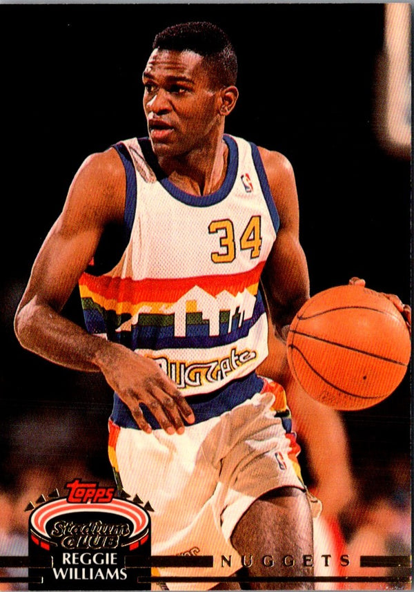 1992 Stadium Club Reggie Williams #150