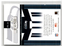 2006 Donruss Gridiron Gear Performers Gold Darrell Jackson #PR-38 014/500