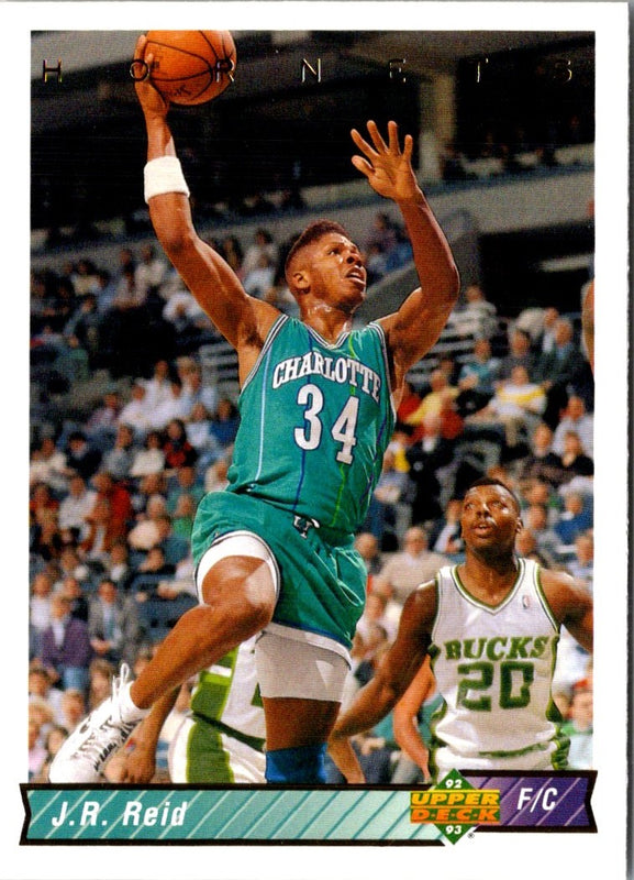 1992 Upper Deck J.R. Reid #308