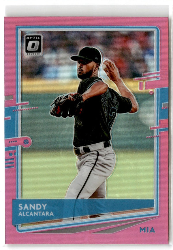 2020 Donruss Optic Pink Sandy Alcantara #181