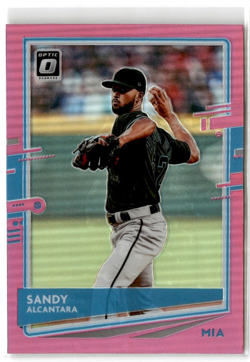 2020 Donruss Optic Pink Sandy Alcantara