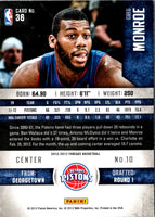 2012 Panini Threads Greg Monroe #36