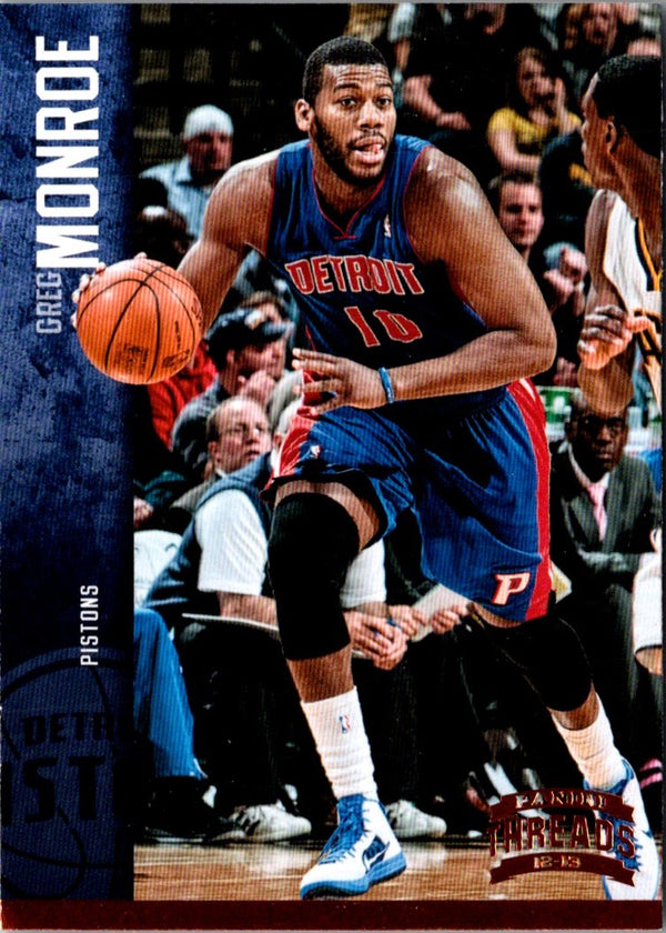 2012 Panini Threads Greg Monroe #36