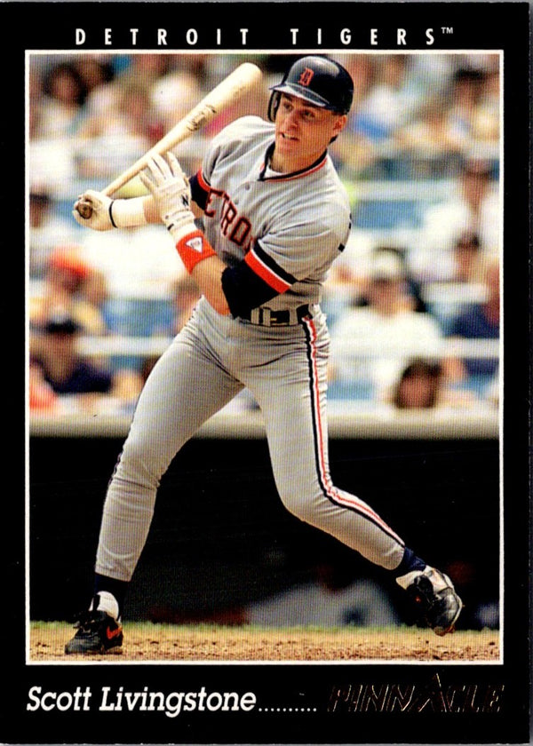 1993 Pinnacle Scott Livingstone #106