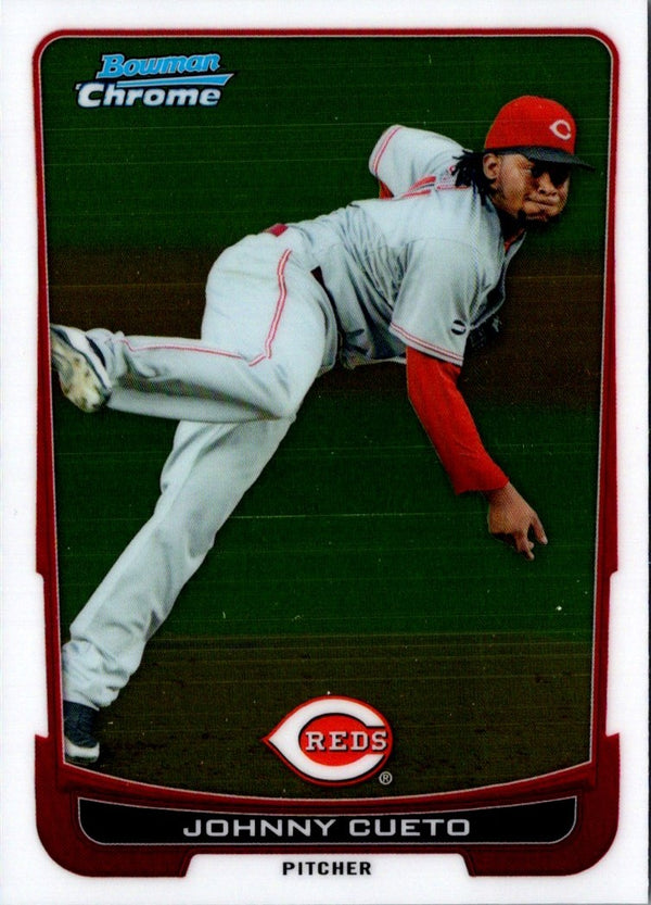 2012 Bowman Chrome Johnny Cueto #144