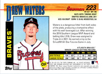 2021 Bowman Heritage Drew Waters #223