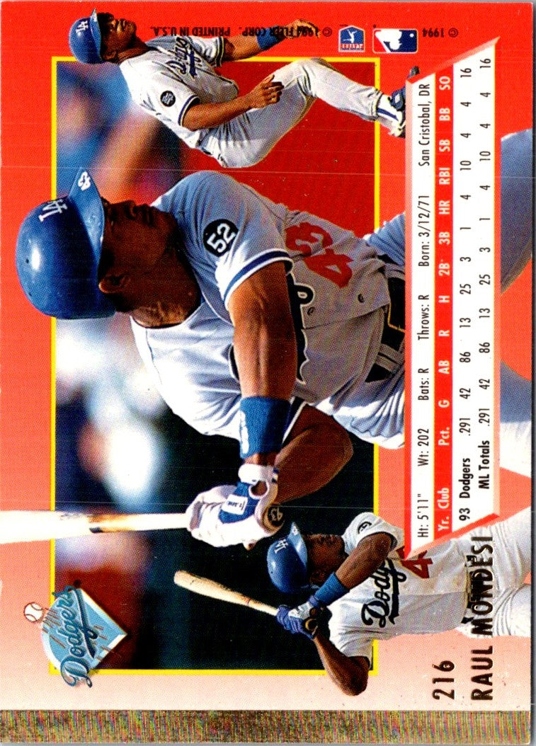 1994 Ultra Raul Mondesi