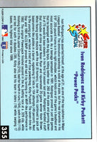1993 Fleer Ivan Rodriguez/Kirby Puckett #355