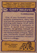 1979 Topps Gary Weaver