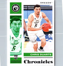 2021 Panini Chronicles Draft Picks Chris Duarte
