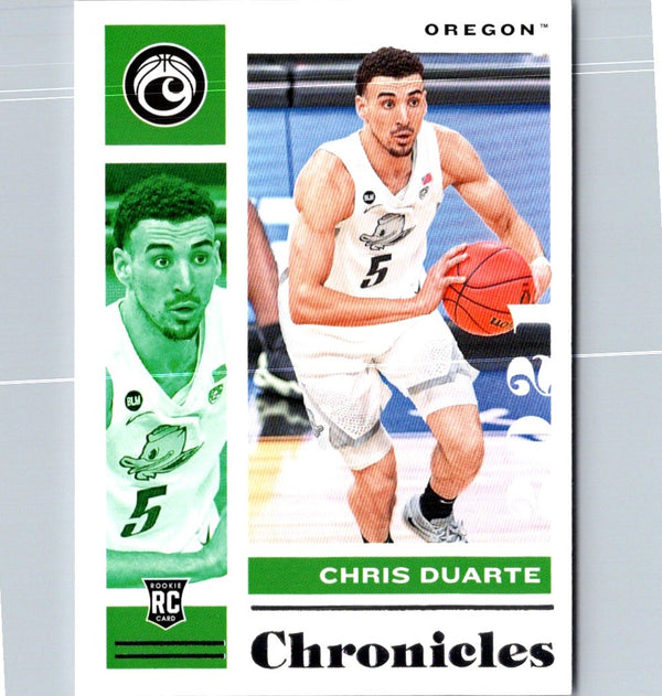 2021 Panini Chronicles Draft Picks Chris Duarte #18