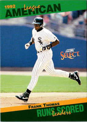 1993 Score Select Stat Leaders Frank Thomas #38