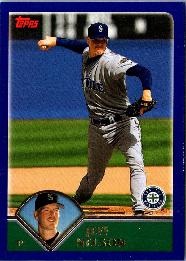 2003 Topps Home Team Advantage Jeff Nelson #34