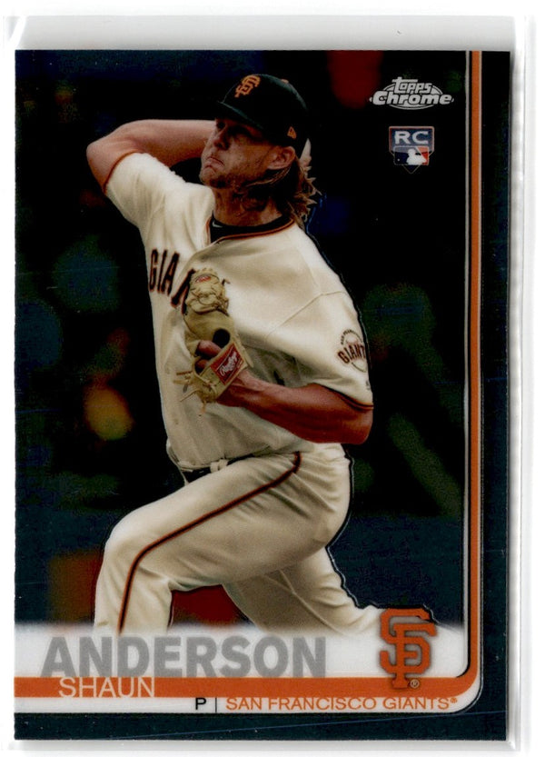 2019 Topps Chrome Update Edition Shaun Anderson #46 Rookie