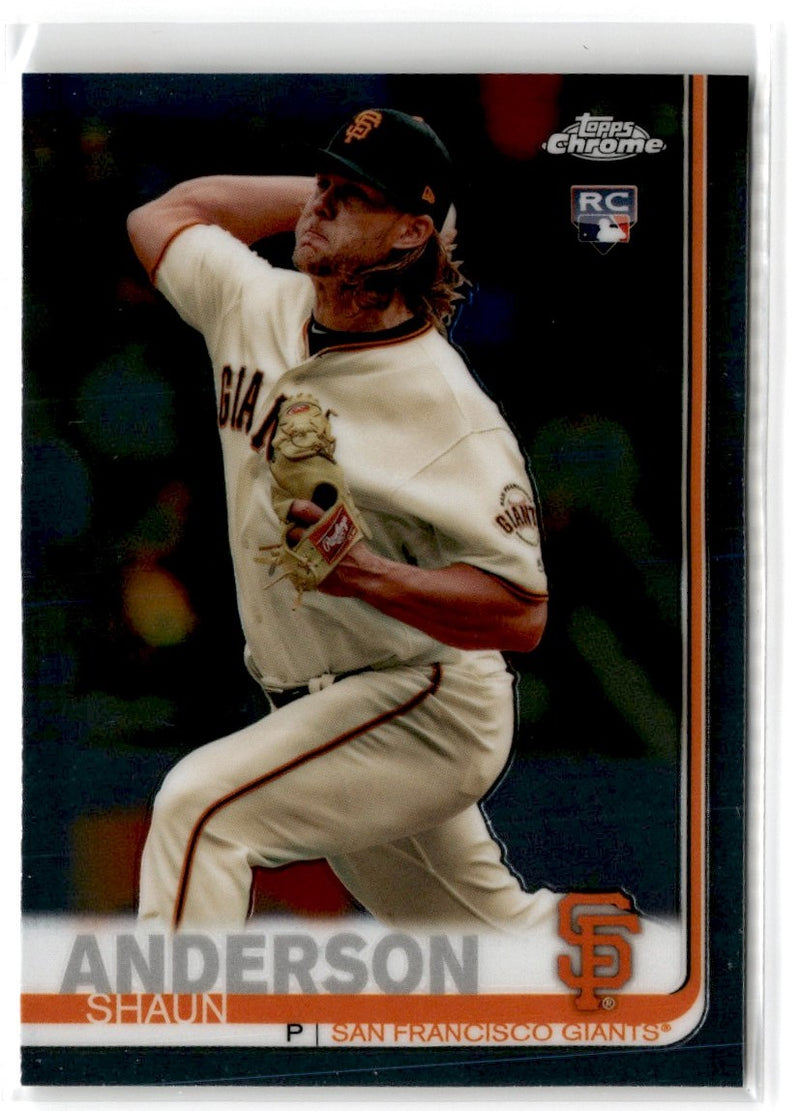 2019 Topps Chrome Update Edition Shaun Anderson