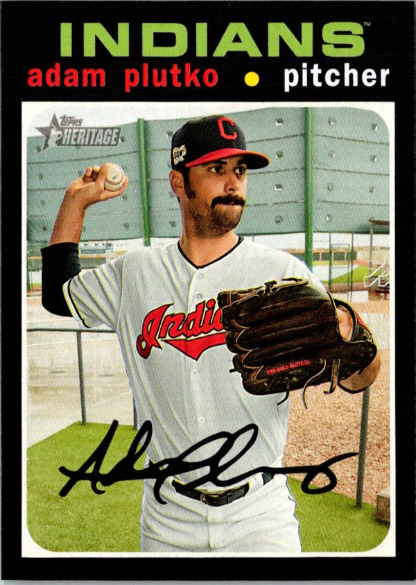 2020 Topps Heritage Adam Plutko #148