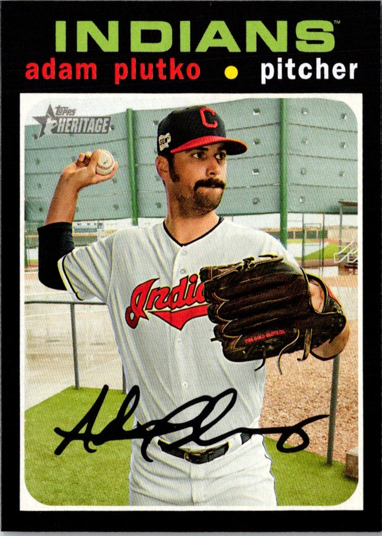 2020 Topps Heritage Adam Plutko