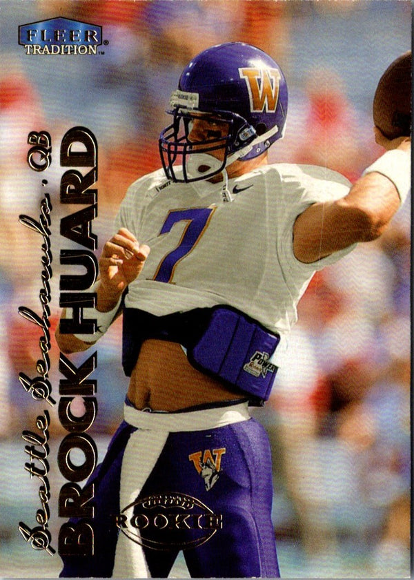 1999 Fleer Tradition Brock Huard #274 Rookie
