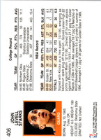 1991 Hoops John Starks #406 Rookie