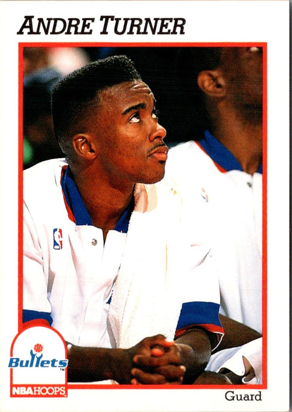 1991 Hoops Andre Turner #447 Rookie