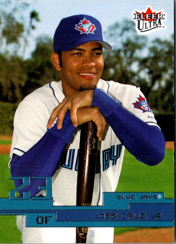 2001 Ultra Jose Cruz Jr. #4 Autograph