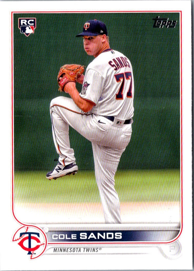 2022 Topps Update Cole Sands