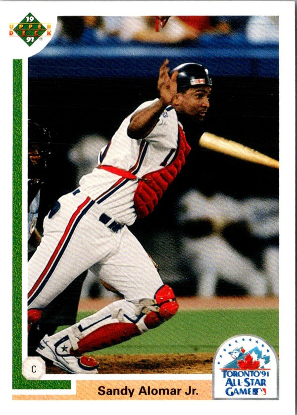 1991 Upper Deck Final Edition Sandy Alomar Jr. #81F