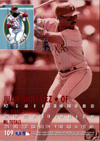 1995 Ultra Gold Medallion Juan Gonzalez #109
