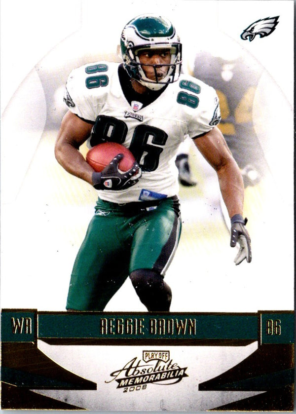 2008 Playoff Absolute Memorabilia Reggie Brown #113