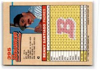 1992 Bowman Benny Santiago #395