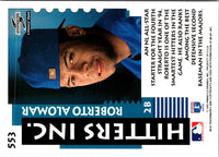 1995 Score Roberto Alomar #553