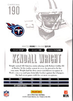 2013 Panini Prestige Kendall Wright #190