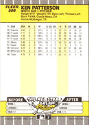 1989 Fleer Ken Patterson