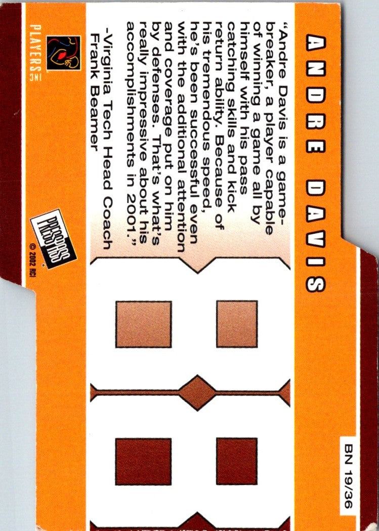 2002 Pacific Heads Update Generations Terrell Owens/Andre Davis